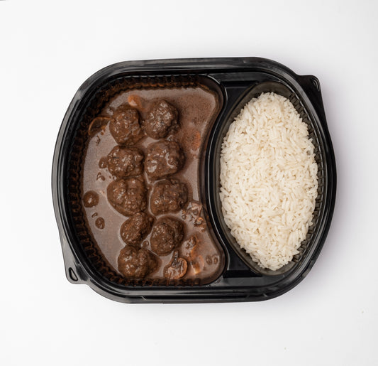 Beef Balls Brown Sauc